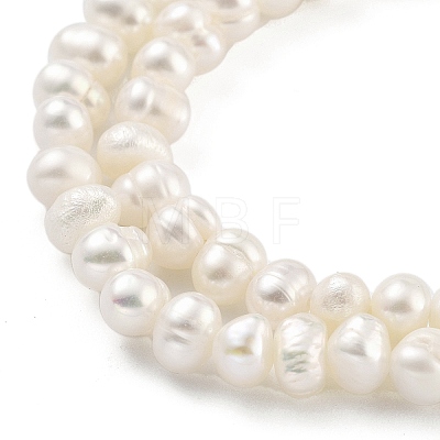 Natural Cultured Freshwater Pearl Beads Strands PEAR-C003-08A-1