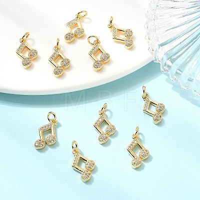 SHEGRACE Brass Clear Cubic Zirconia Charms XGRQ3P809-629G-1