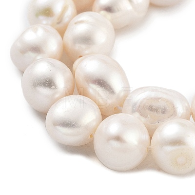 Natural Cultured Freshwater Pearl Beads Strands PEAR-P062-30F-1