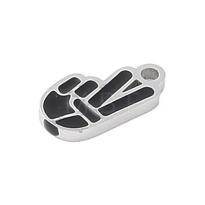 304 Stainless Steel Charms STAS-L022-407P-1