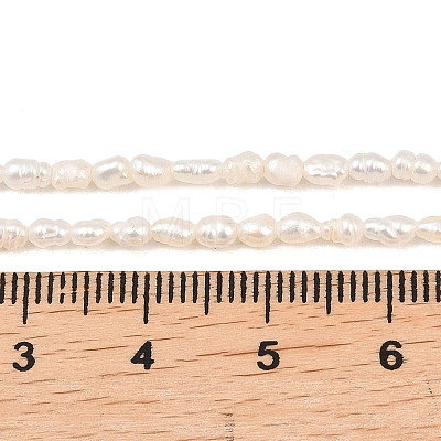 Natural Cultured Freshwater Pearl Beads Strands PEAR-F020-14-1