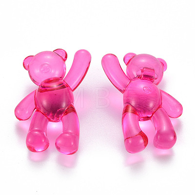 Transparent Acrylic Beads MACR-S373-01B-906-1