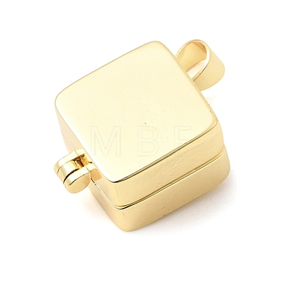 Brass Micro Pave Cubic Zirconia Pendants KK-H267-016G-1