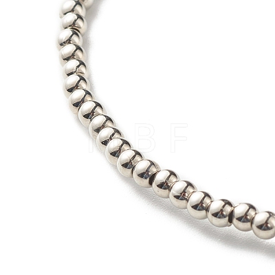 Love Heart Beads Stretch Bracelets Set for Teen Girl Women BJEW-JB06999-1
