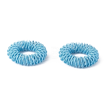 Spray Painted Eco-Friendly Iron Linking Rings IFIN-T009-06-M-1