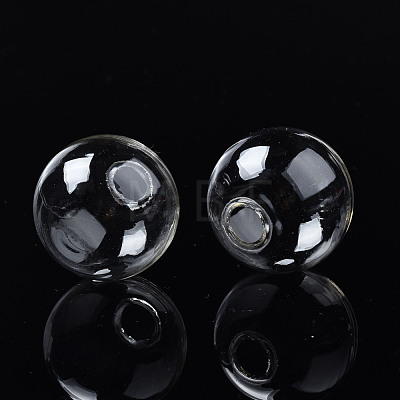 Round Mechanized One Hole Blown Glass Globe Ball Bottles BLOW-R001-20mm-1