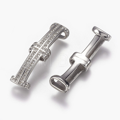 304 Stainless Steel Slide Charms STAS-I082-03P-1