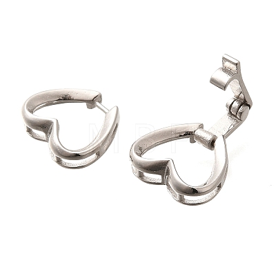 925 Sterling Silver Fold Over Clasps STER-B006-04P-1