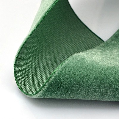 Polyester Velvet Ribbon for Gift Packing and Festival Decoration SRIB-M001-50mm-587-1