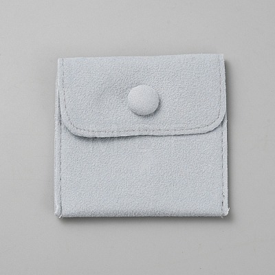 Square Velvet Jewelry Box with Snap Button CON-WH0088-77A-01-1