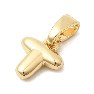Brass Letter Charms KK-G554-22G-T-1