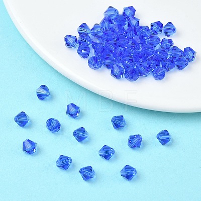 Imitation Austrian Crystal Beads SWAR-F022-6x6mm-206-1