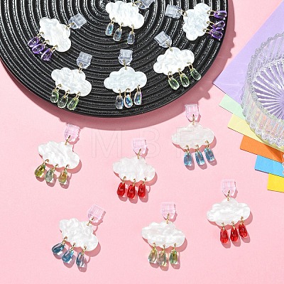 12Pcs 6 Colors PVC Mobile Dustproof Plugs HJEW-YW00502-1