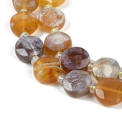 Natural Yellow Opal Beads Strands G-C116-A82-01-1