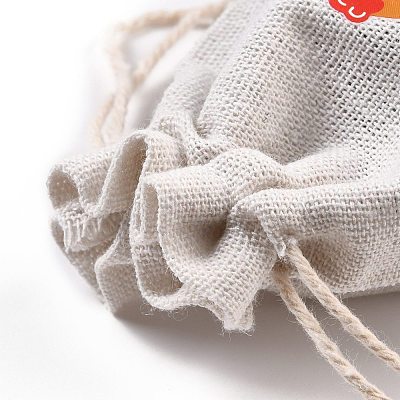 Christmas Cotton Cloth Storage Pouches ABAG-M004-02H-1