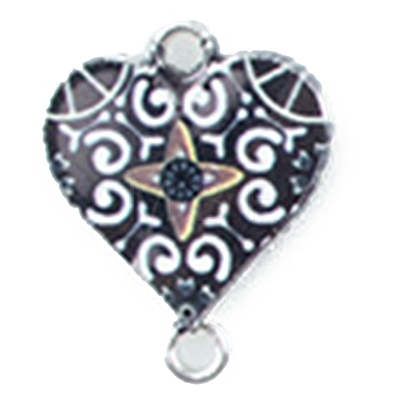 Alloy Enamel Connector Charms LS-ENAM-CJC0001-08P-L-1