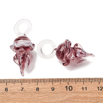Handmade Lampwork Pendants LAMP-K039-31D-1