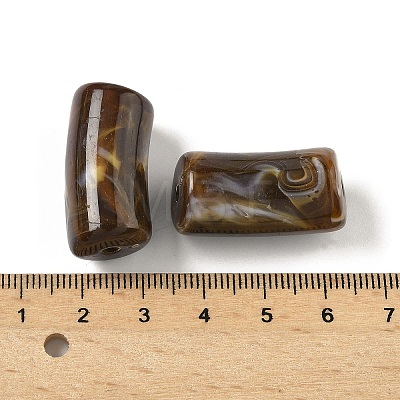 Acrylic Imitation Gemstone Beads X-MACR-K359-66I-1
