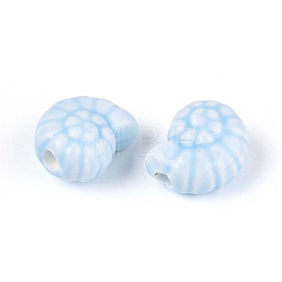 Handmade Porcelain Ceramic Beads PORC-T133-25G-1
