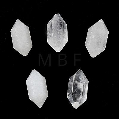 Natural Quartz Crystal Double Terminated Points Rock Crystal No Hole G-G012-20-1