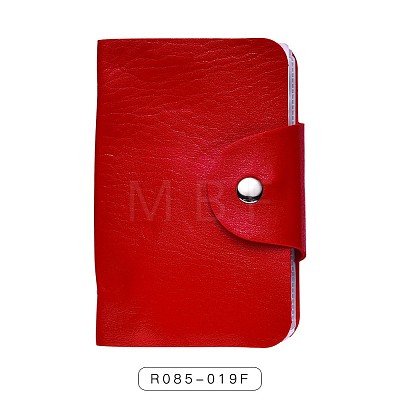 20 Slots Imitation Leather Rectangle DIY Nail Art Image Plate Storage Bags MRMJ-R085-019F-1