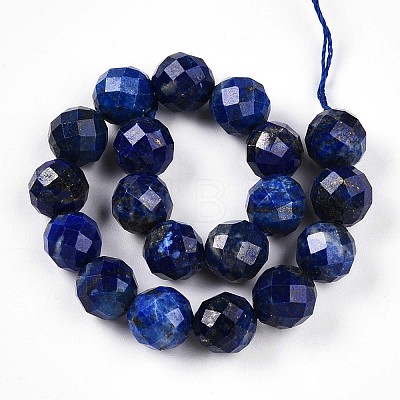 Natural Lapis Lazuli Beads Strands G-S345-10mm-24-1