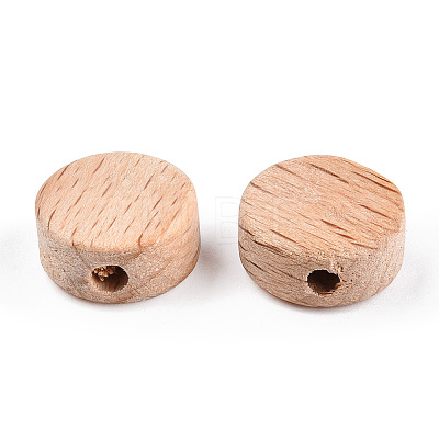 Beech Wood Beads X-WOOD-N015-03-1