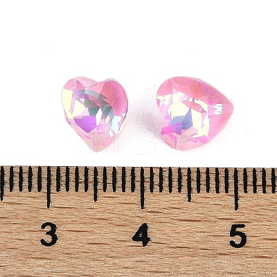 Pointed Back Glass Rhinestone Cabochons GGLA-S003-02A-1