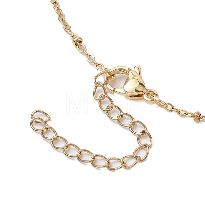 304 Stainless Steel Satellite Chain Slider Necklace Making AJEW-JB01248-01-1