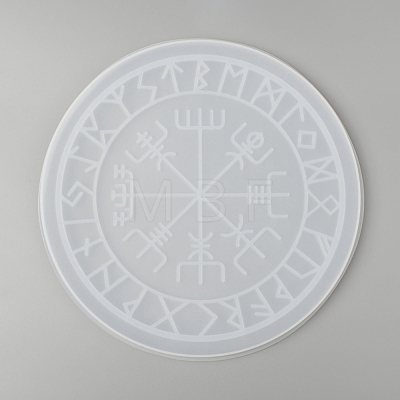 Rune Stones Divination Mat Silicone Molds X-DIY-P006-35-1