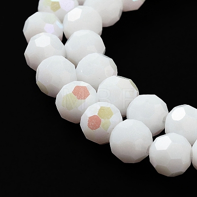 Opaque Glass Beads Strands EGLA-A035-P8mm-L01-1