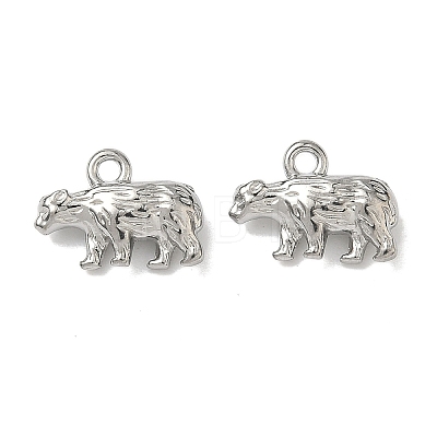 304 Stainless Steel Charms STAS-I367-10P-1