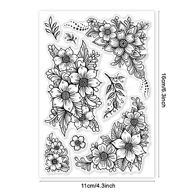 Custom Summer Theme PVC Plastic Clear Stamps DIY-WH0631-0081-1