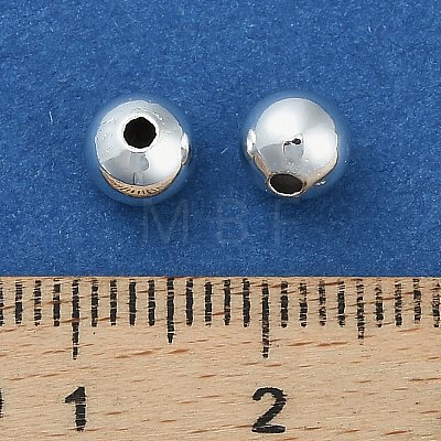 Round Brass Beads KK-A276-02B-S-1