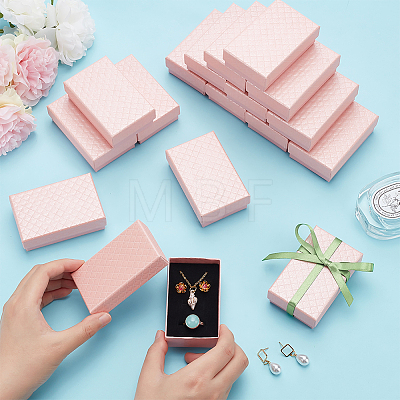 Rectangle Cardboard Gift Box LS-CON-WH0087-97A-1
