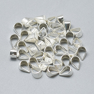 925 Sterling Silver Snap on Bails STER-T002-216S-1