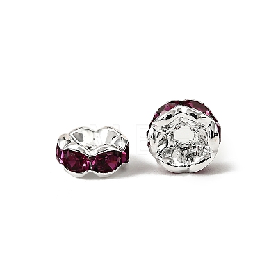 Brass Grade A Rhinestone Beads RSB04C04-1