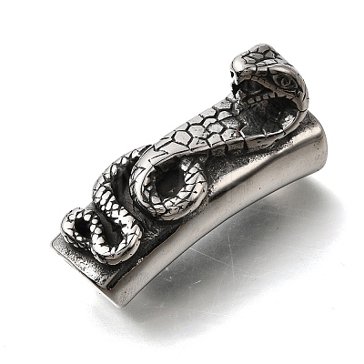 304 Stainless Steel Slide Charms STAS-F356-15AS-02-1
