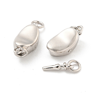 925 Sterling Silver Box Clasps STER-C005-12B-P-1