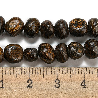 Natural Bronzite Beads Strands G-D081-A11-02-1
