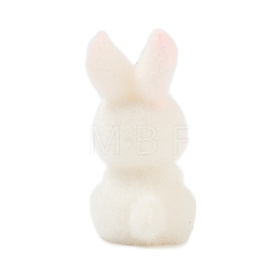 Animal Flocking Opaque Resin Pendants RESI-I353-01P-06-1