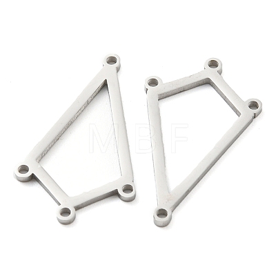 Non-Tarnish 304 Stainless Steel Chandelier Component Links STAS-B056-07P-03-1