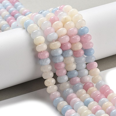 Natural White Jade Beads Strands G-E507-01N-1