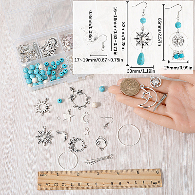 SUNNYCLUE DIY Earring Making Kit DIY-SC0023-98-1