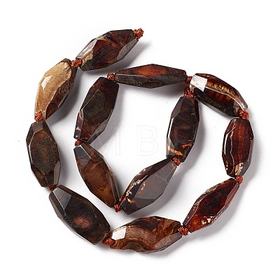 Natural Agate Beads Strands G-F719-13D-1