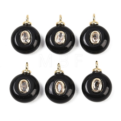 Natural Black Onyx(Dyed & Heated) Pendants G-Z134-03G-04-1