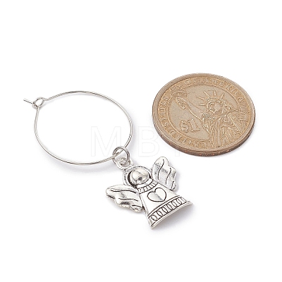 Alloy Wine Glass Charms AJEW-JO00210-1