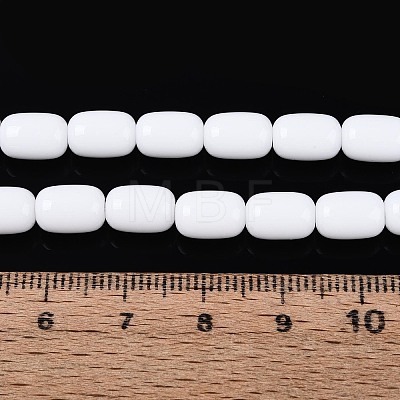 Opaque Glass Beads Strands GLAA-T028-14P-A01-1