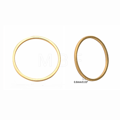 Ion Plating(IP) 304 Stainless Steel Linking Ring LS-STAS-S079-13-B03-NF-1