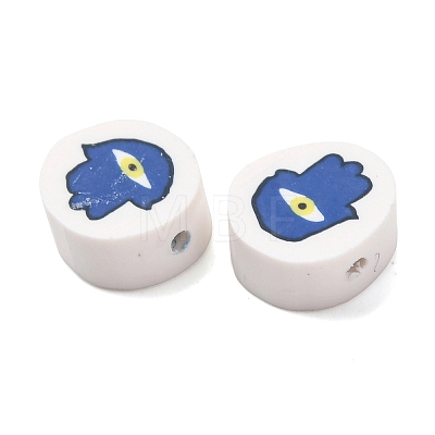 Handmade Polymer Clay Beads CLAY-P006-06-1